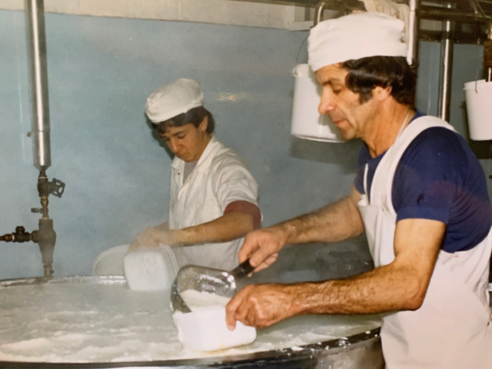 Juan y su hijo Esteban  