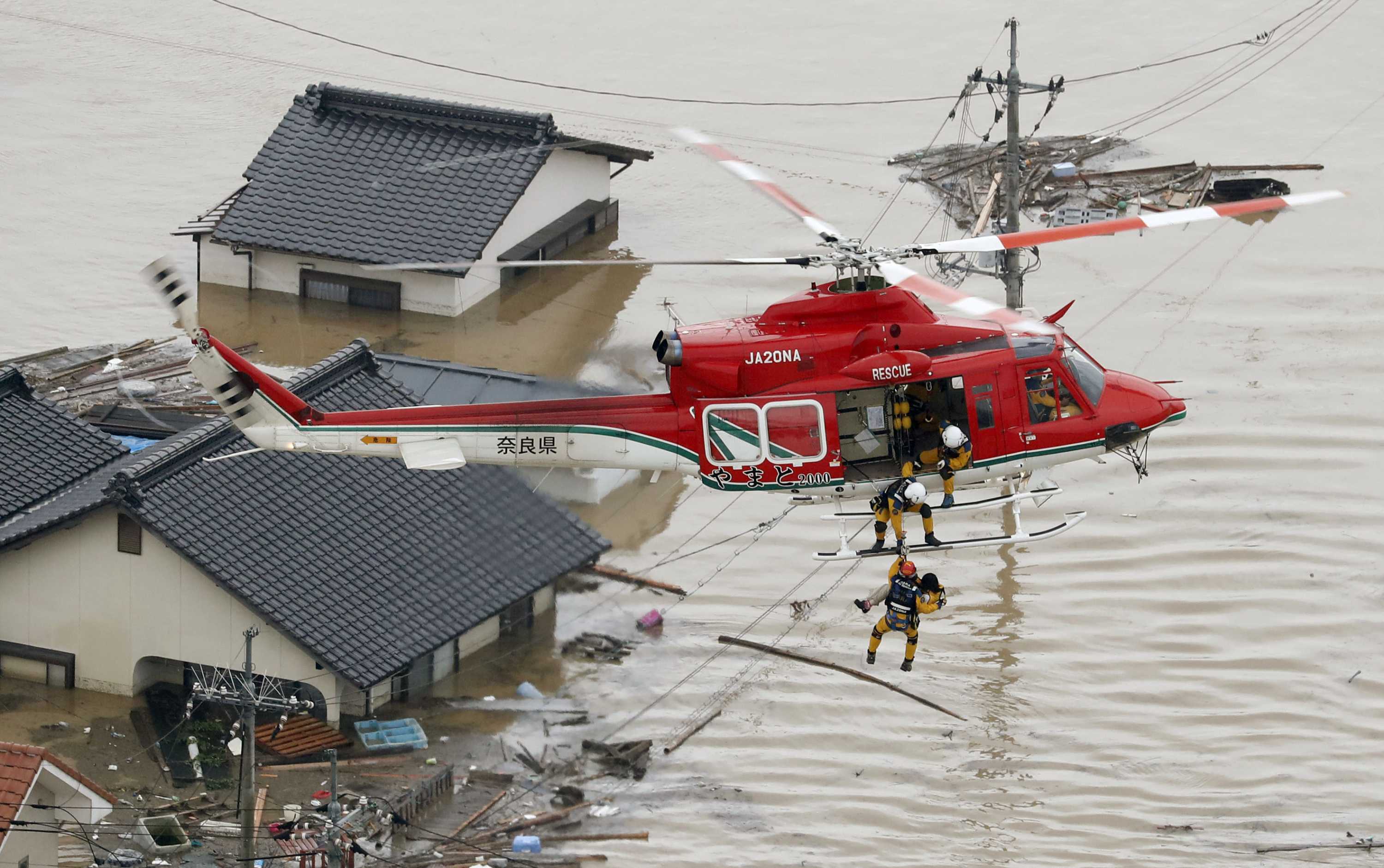 Japan Flooding Rescue Efforts Ramp Up As Death Toll Hits 100 Abc News