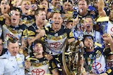 Cowboys celebrate winning NRL premiership