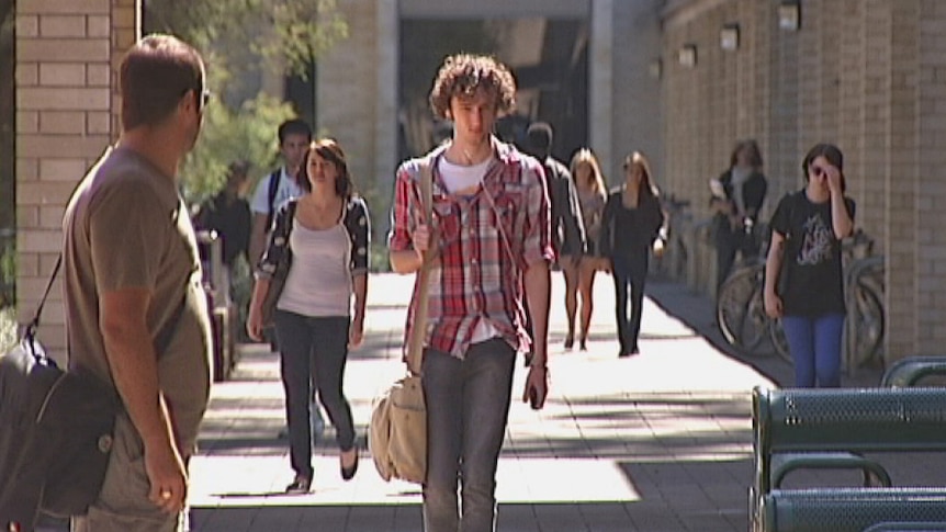 Students at the University of WA face a 30 per cent fee hike under deregulation.