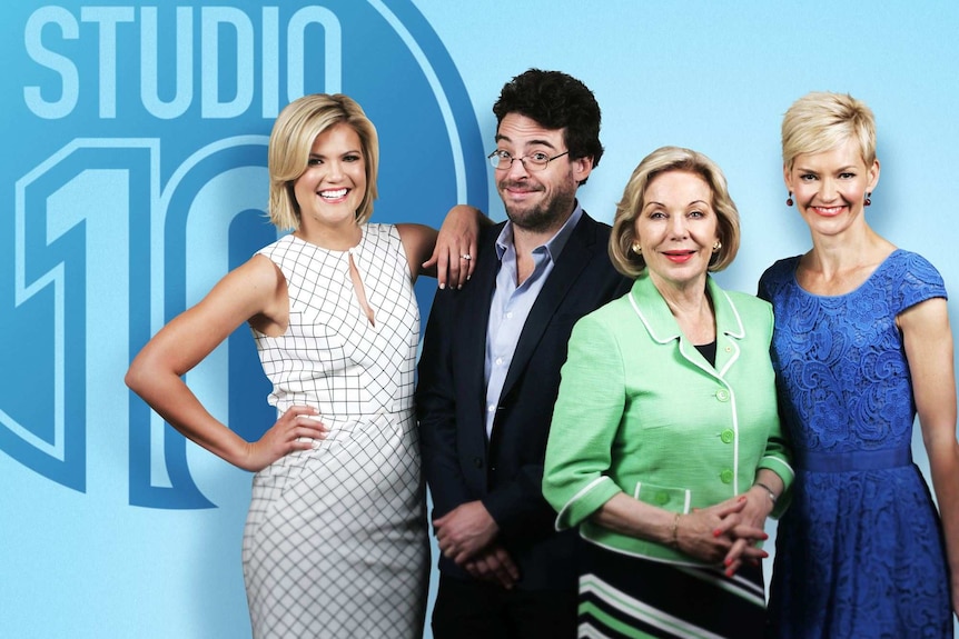 The hosts of Channel Ten's morning program, Studio 10.