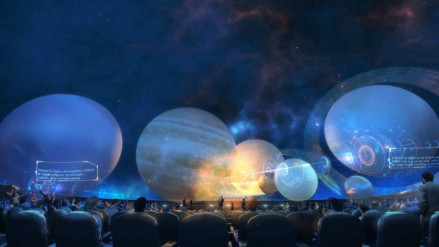 A planetarium