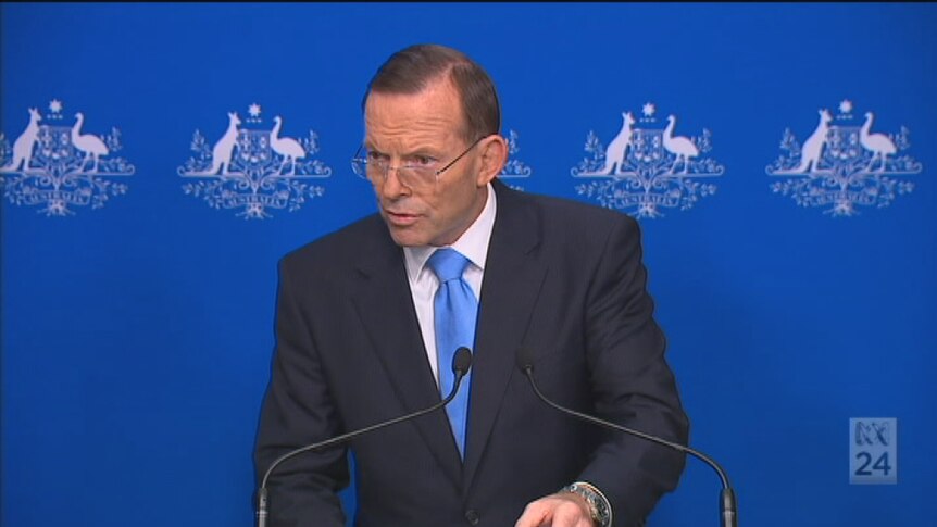 Tony Abbott MH17 news conference