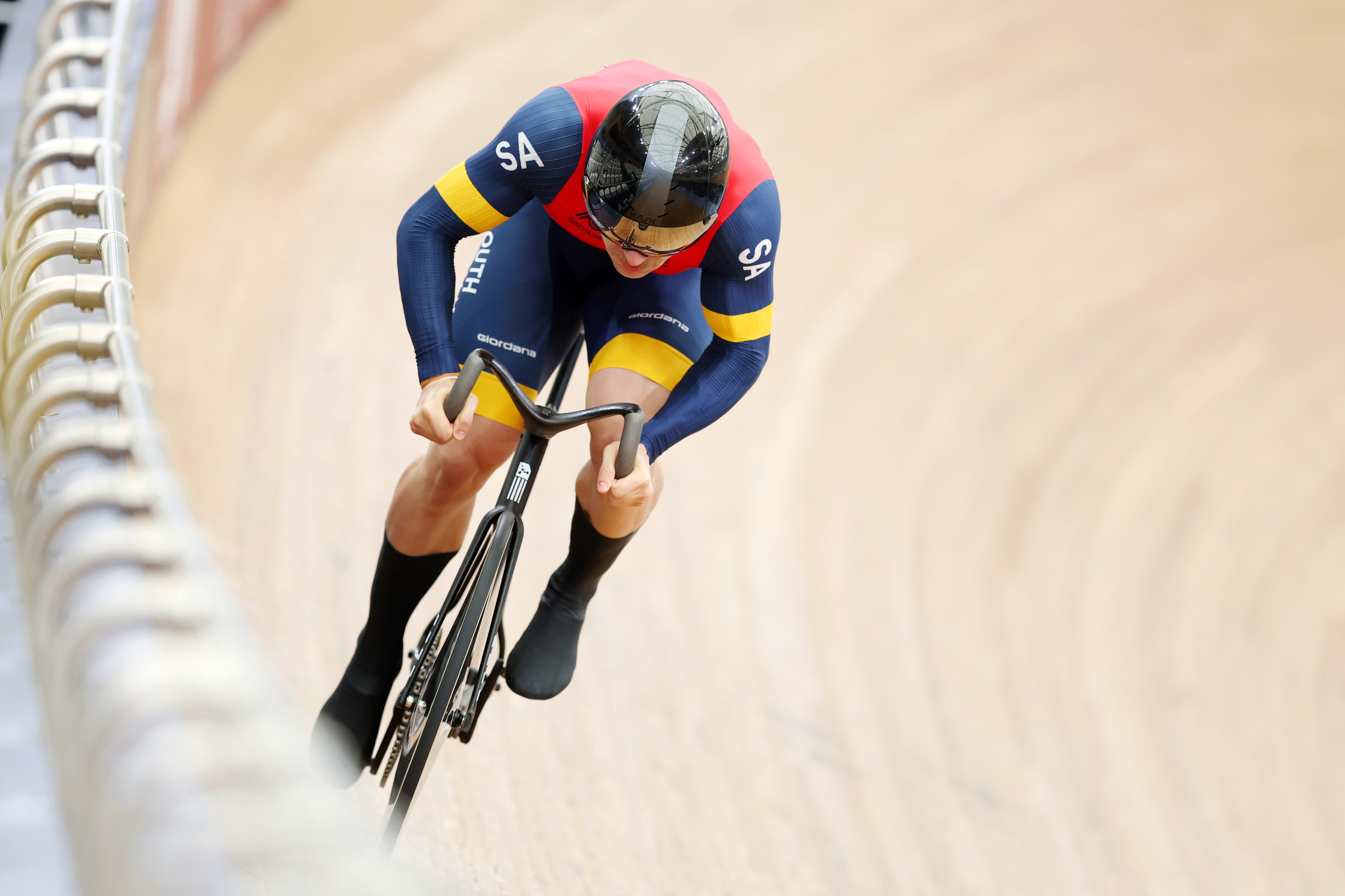 Leigh_Hoffman se prepara para uma corrida