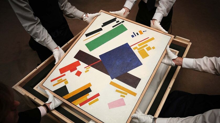 Sold: Kazimir Malevich's Suprematist Composition.