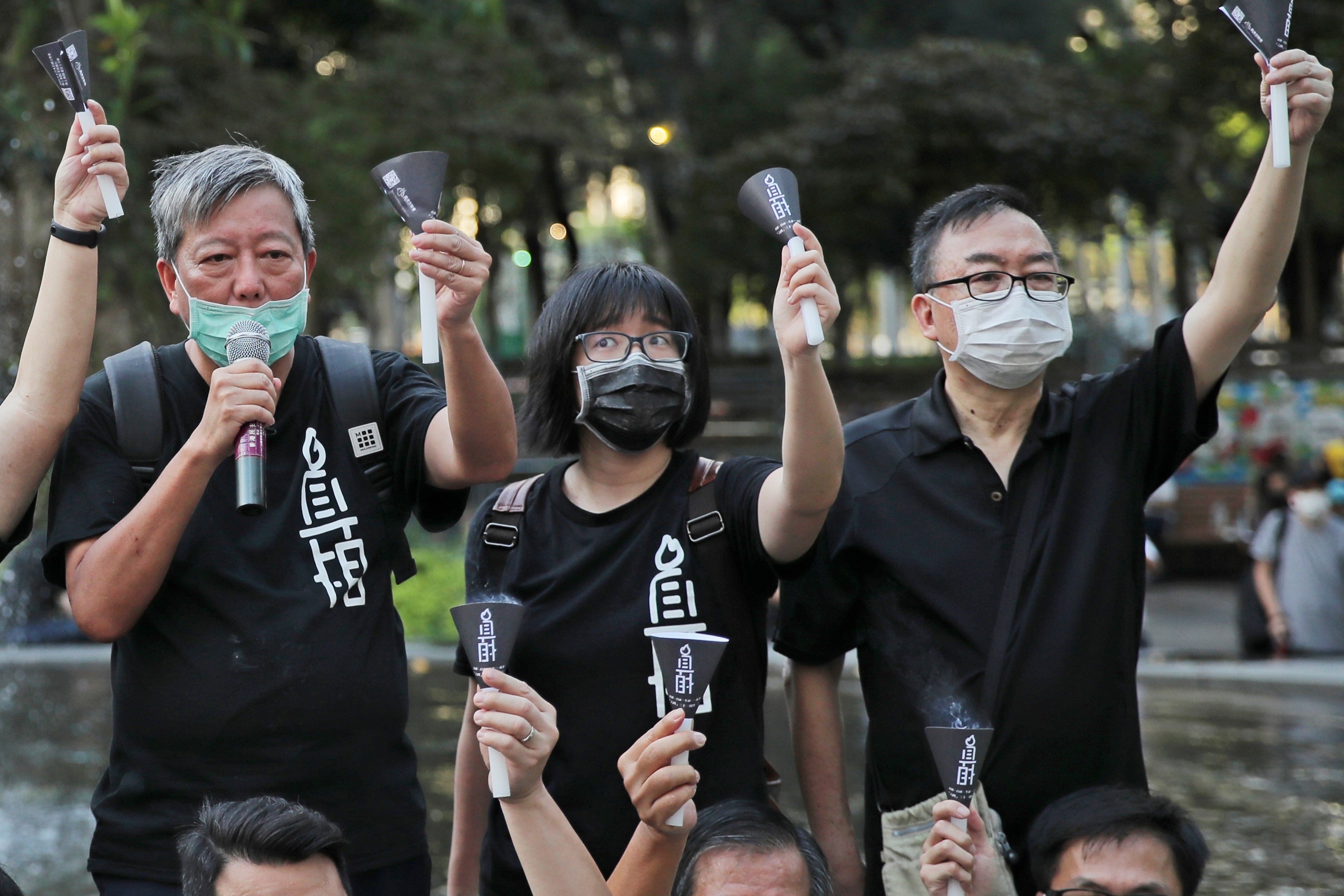 Hong Kong Tiananmen vigil organisers convicted