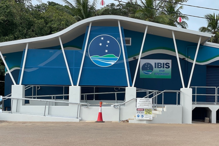 Exterior of a building that says IBIS.