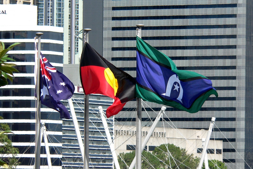 Australian flags