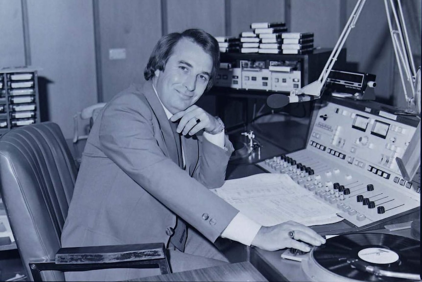 Richard Peach, the voice of the talking clock.