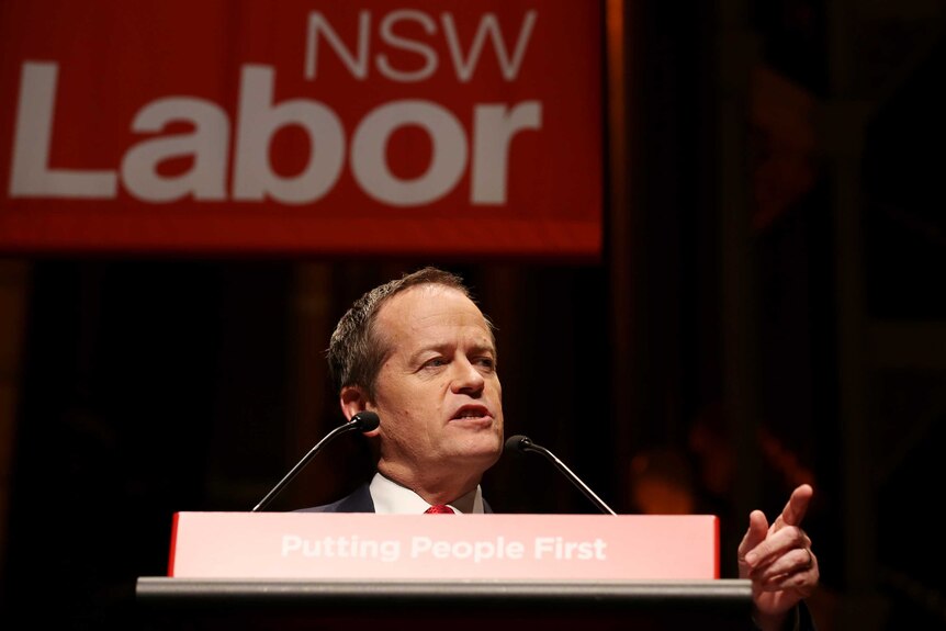 Bill Shorten addresses NSW Labor conference