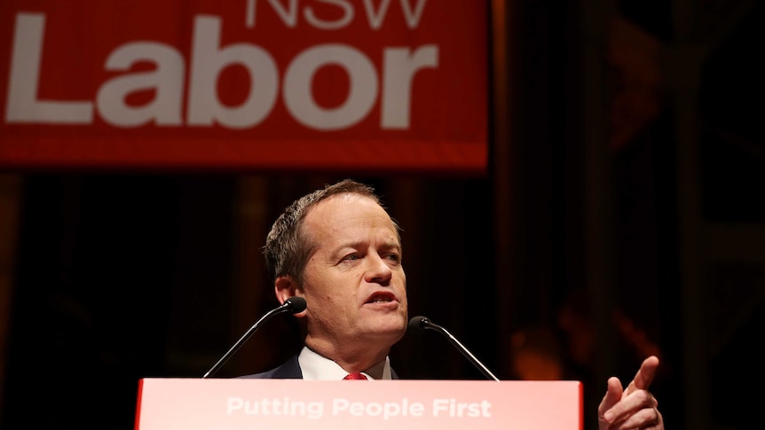 Bill Shorten addresses NSW Labor conference