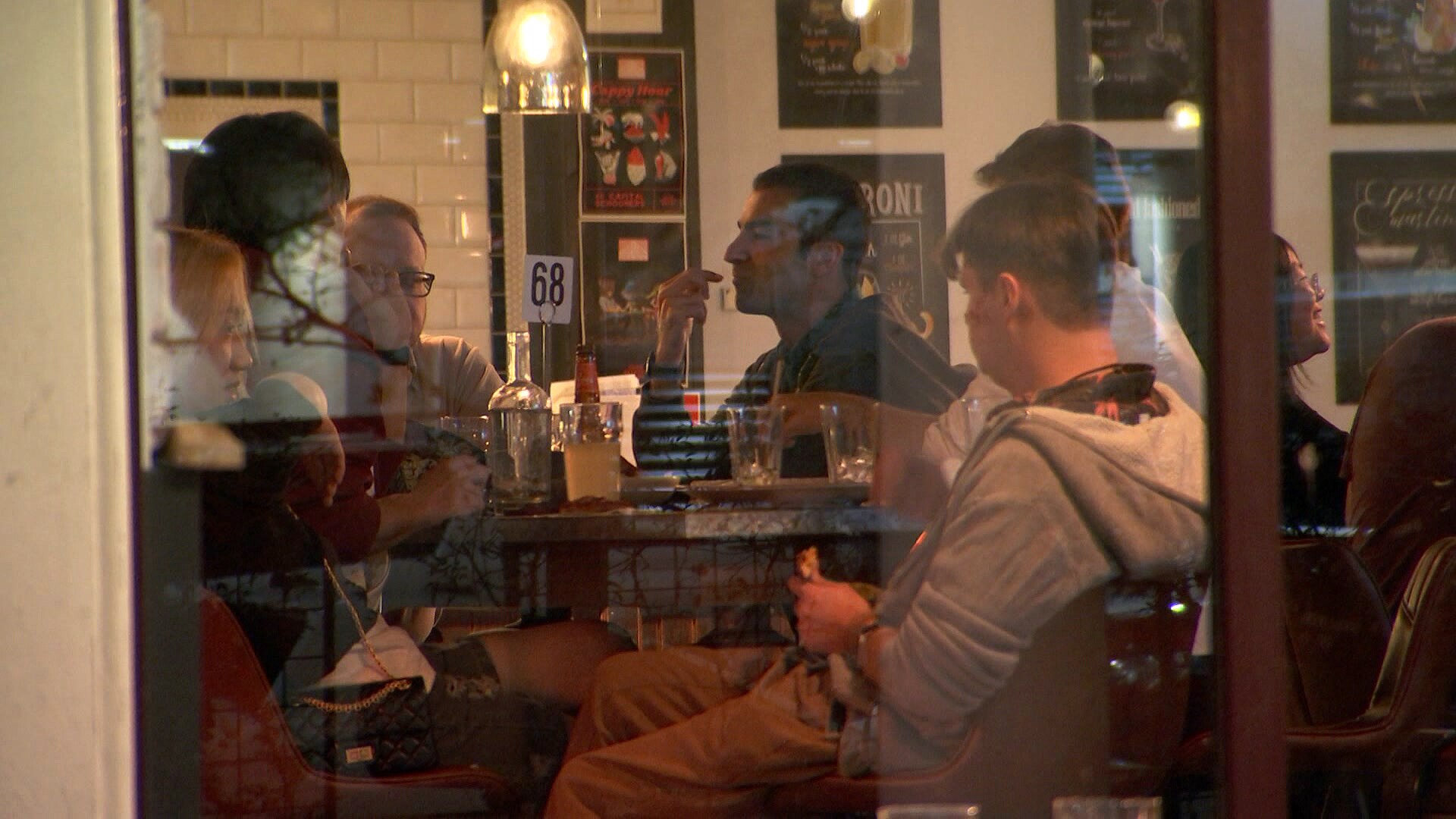 A group of young poeple