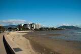 A wide shot of the Cairns Esplanade
