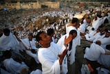 Hajj rituals on Mount Arafat
