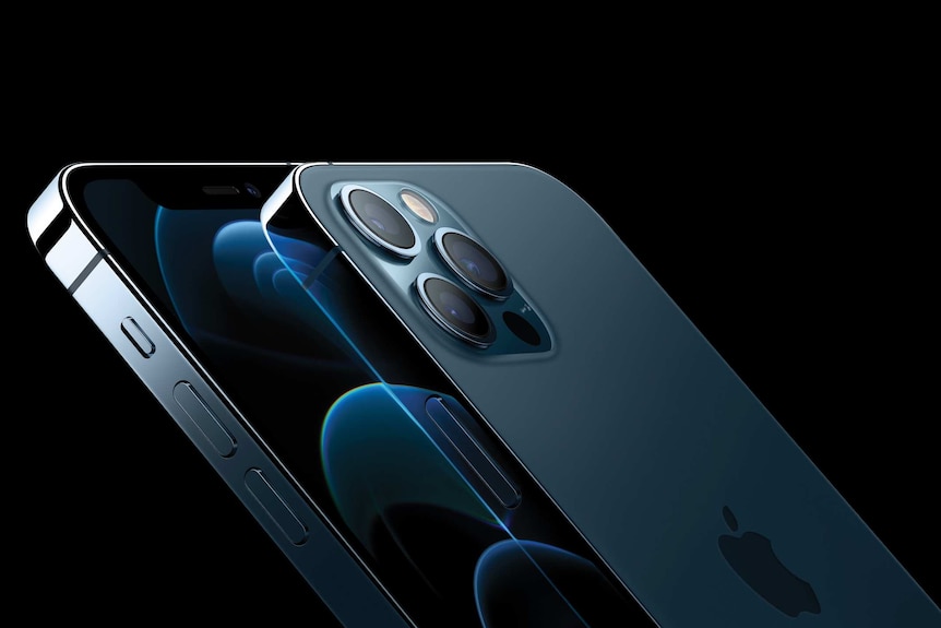 iPhone 12 Pro and iPhone 12 Pro Max feature a new, elevated flat-edge stainless steel design