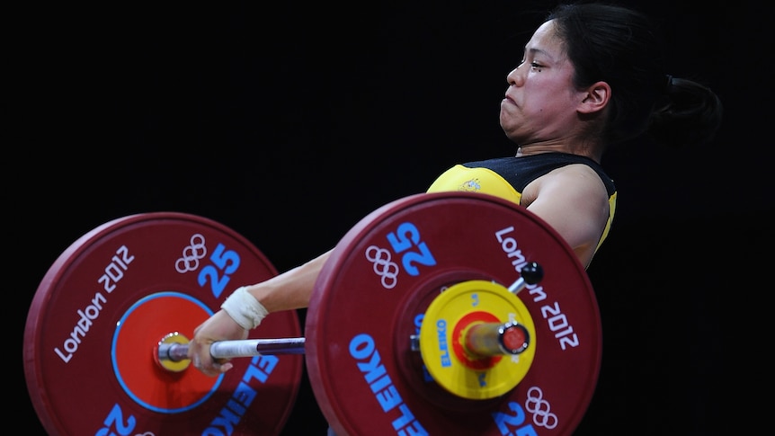 Solid showing ... Seen Lee competes in the women's 63-kilogram classification