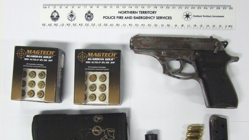Man arrested after police seize loaded pistol