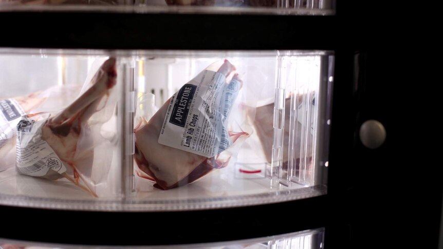Lamb from a vending machine, keeping costs down