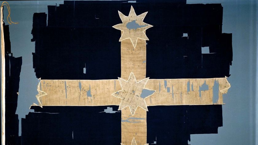 The Eureka flag: the Ballarat goldfields were a place of social experiment and upheaval.