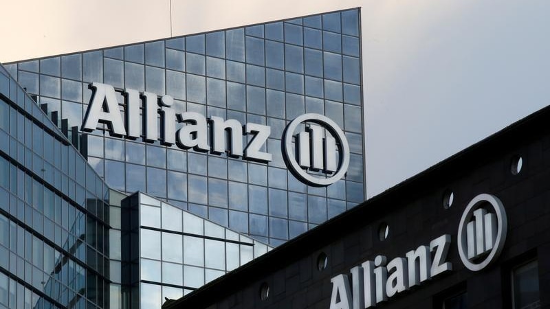 An image of the Paris headquarters of international insurance and financial services company Allianz.