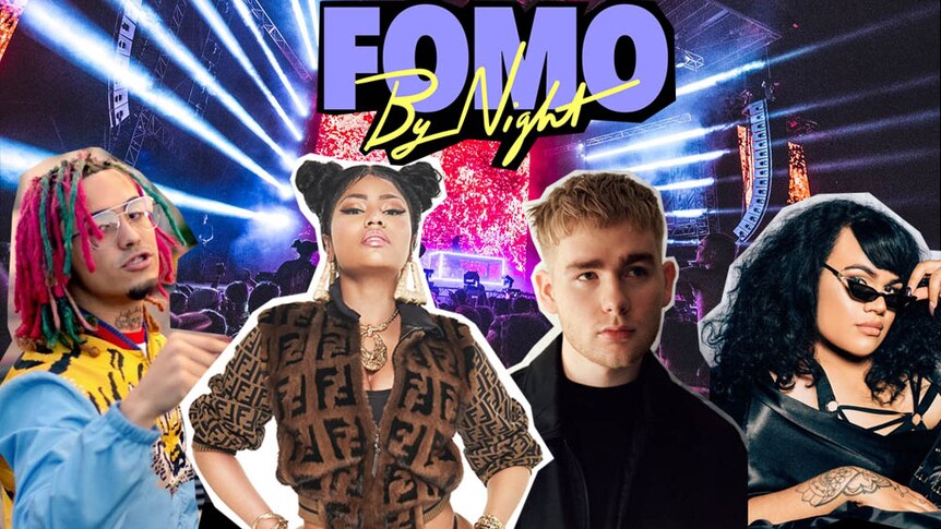 The Fomo By Night 2018 lineup ft. Lil Pump, Nicki Minaj, Mura Masa, Miss Blanks