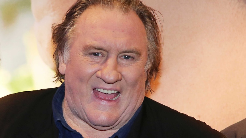 Actor Gerard Depardieu attends the premiere of the movie "Tour de France"