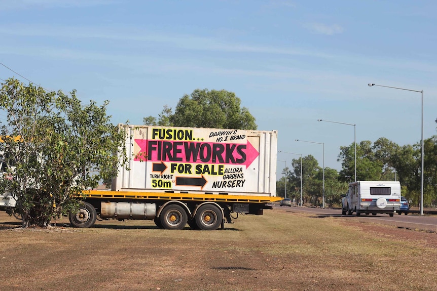 A sign on a highway.