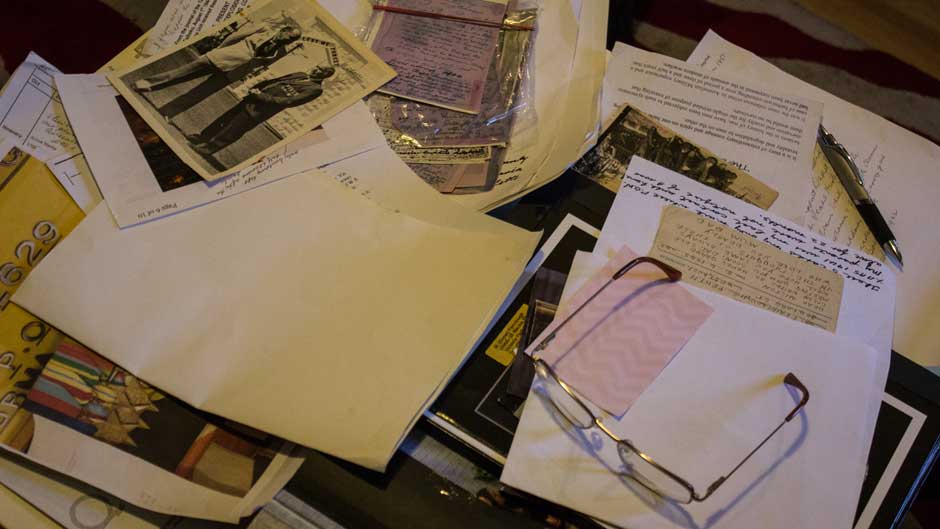 Milton 'Snow' Fairclough's letters and photos from his time as a POW.