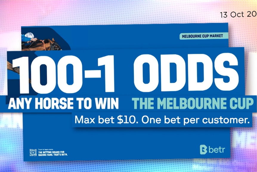 an ad from the daily telegraph show 100 to 1 odds