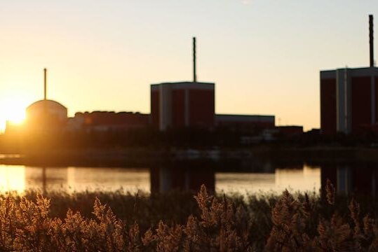 The nuclear reactors at Olkiluoto Island