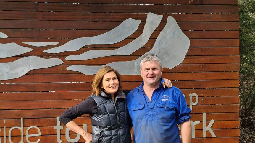 Josephina and Rohan McDonald own the Halls Gap Lakeside Tourist Park.