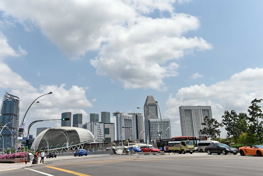 Singapore skyline