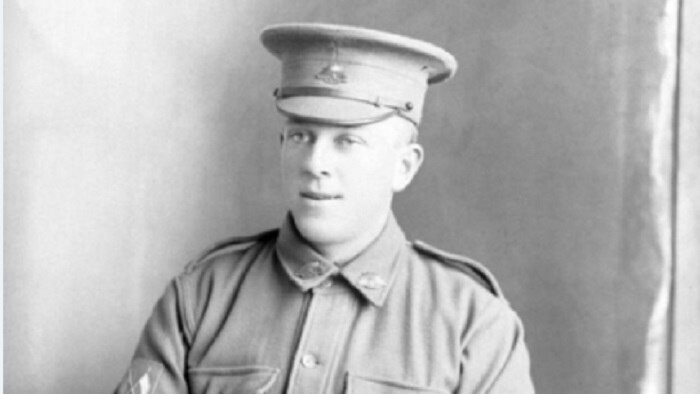 Ballarat soldier, Lance Corporal Frederic Hillman who was killed in action on the Western Front