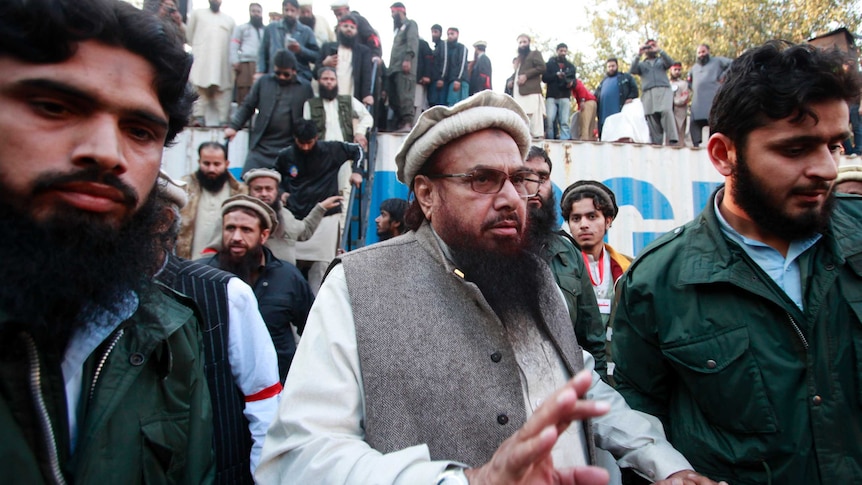 Hafiz Saeed addresses Pakistan supporters