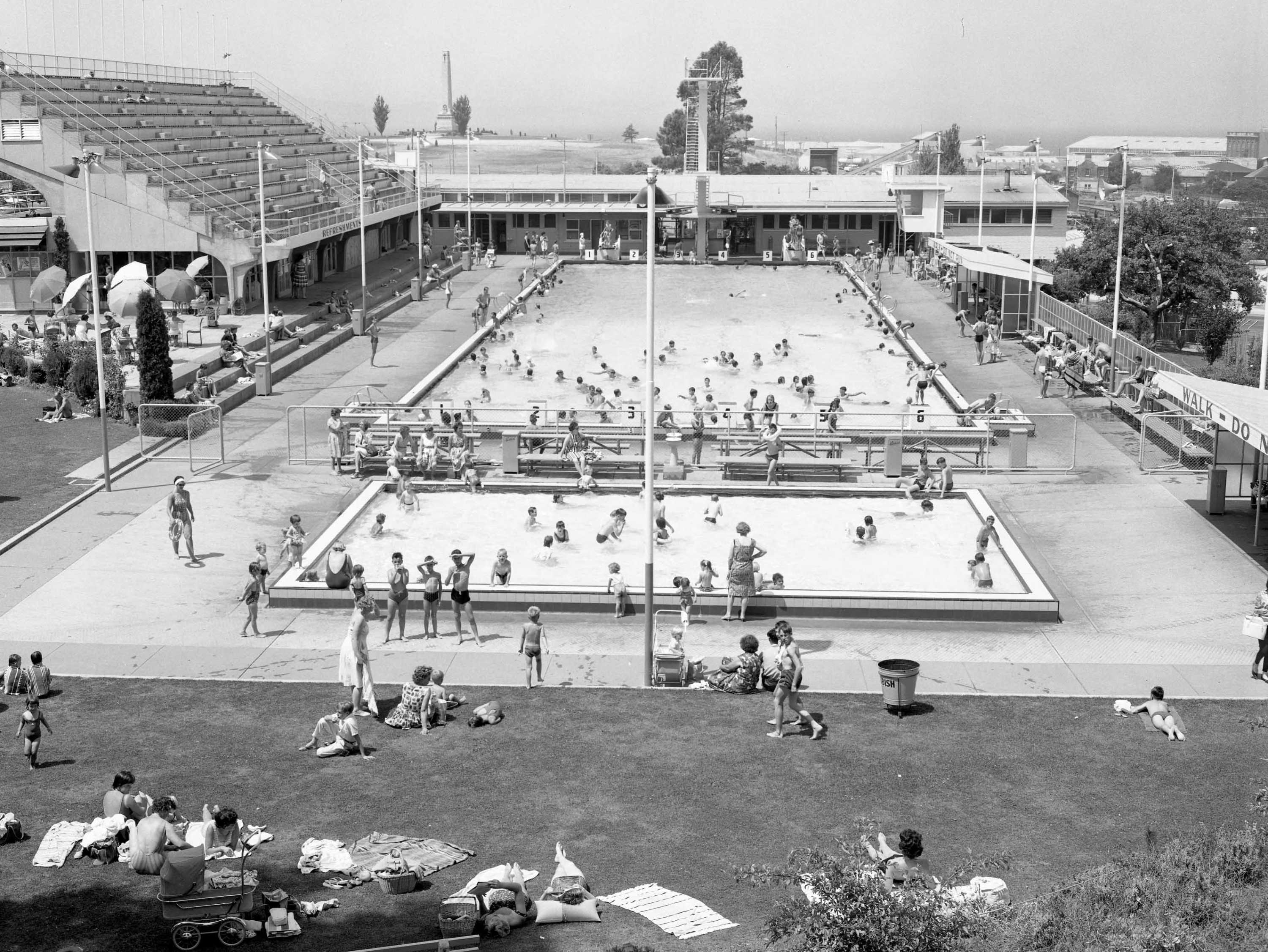 All public swimming pools in Hobart were once outdoors. Now, the last