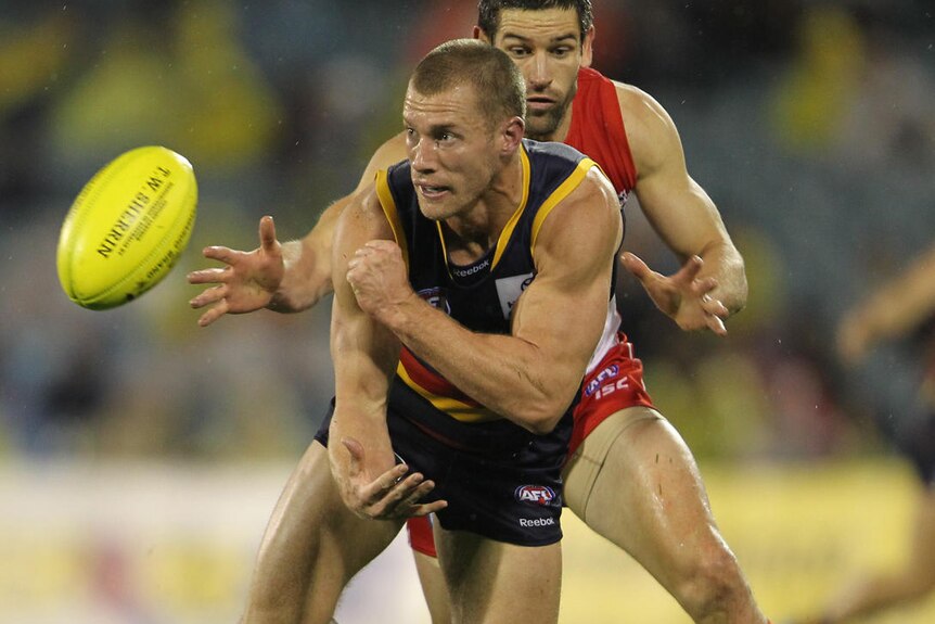 Scott Thompson represents the rock in a talented Adelaide midfield.