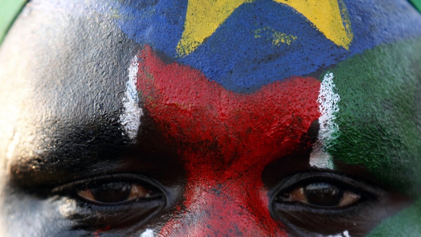 South Sudanese celebrate Independence Day in Juba