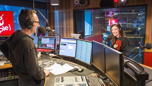 Lorde in triple j studio 2017 #3