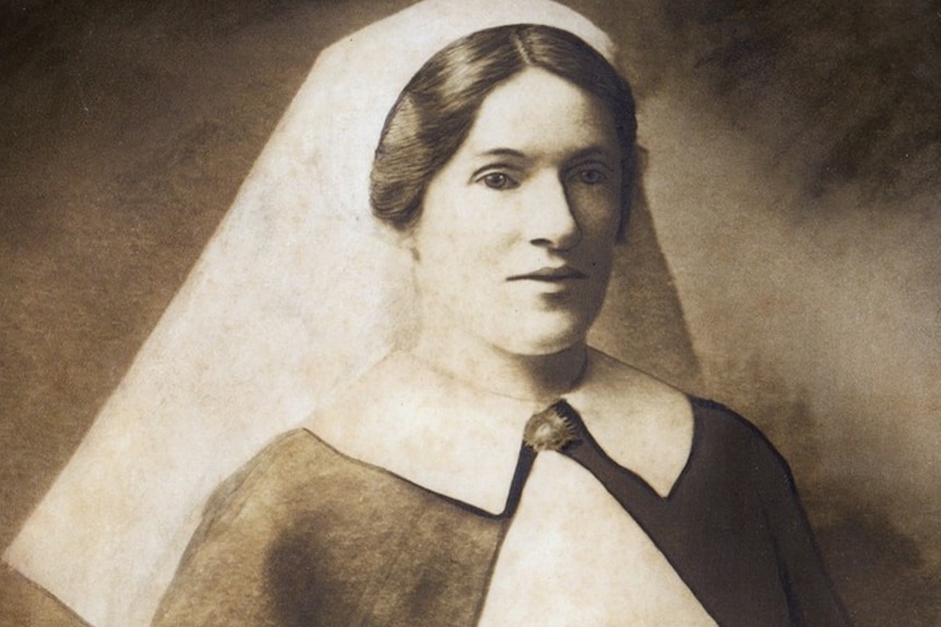 Sister Annie Cuskelly originally trained in Toowoomba before enlisting.