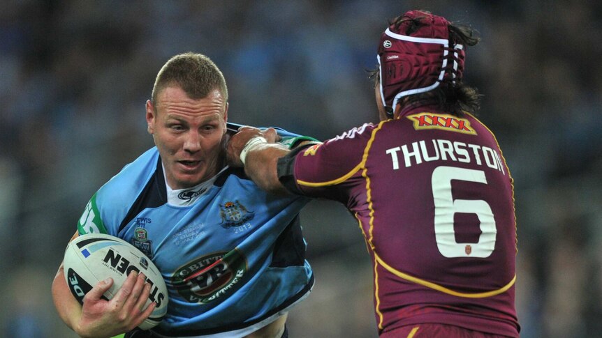 Luke Lewis won two State of Origin series with New South Wales.