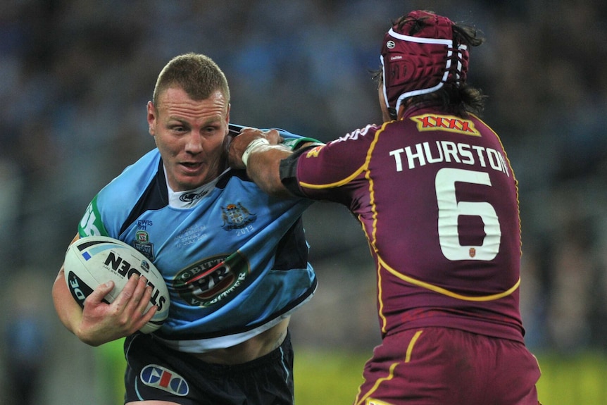 Luke Lewis won two State of Origin series with New South Wales.