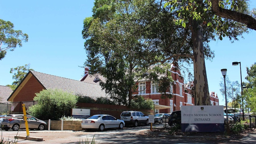 Perth Modern school in Subiaco