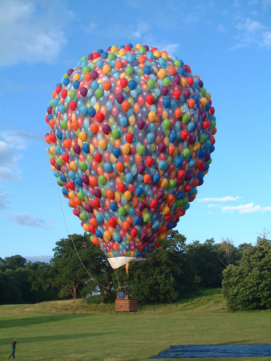 Up hot air balloon