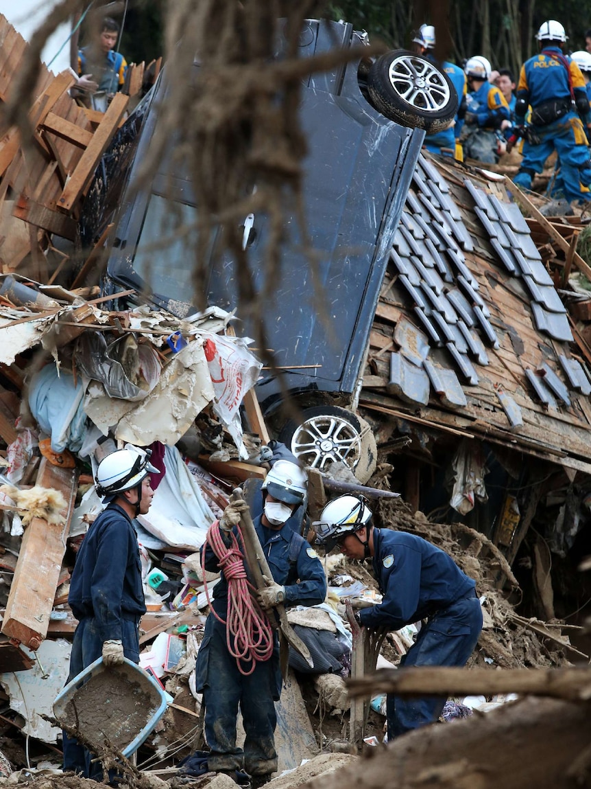 Hiroshima landslide recovery