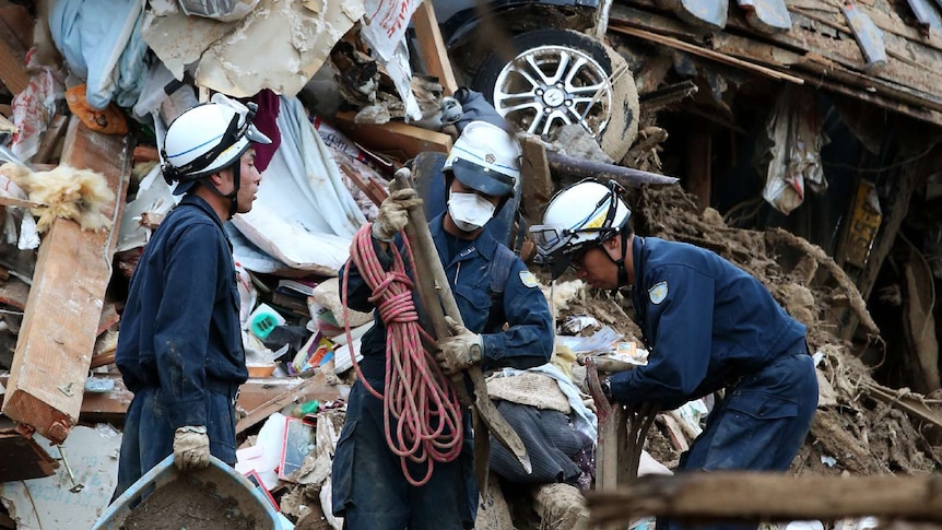 Hiroshima landslide recovery