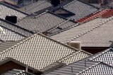 Rooftops of houses in suburban Australia