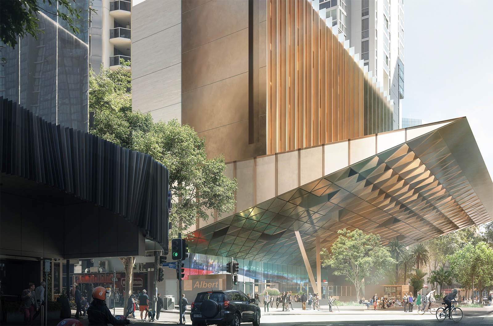A design concept for a new CBD train station