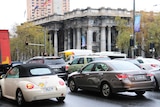 Adelaide traffic near Parliament House