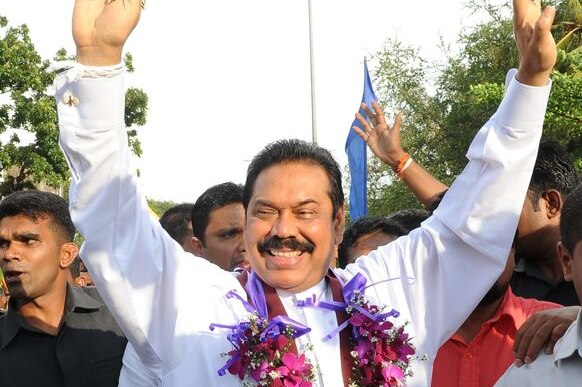 Sri Lankan President Mahinda Rajapaksa (AFP: Lakruwan Wanniarachchi)