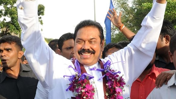 Sri Lankan President Mahinda Rajapaksa (AFP: Lakruwan Wanniarachchi)
